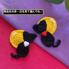 画像2: 【限定品】ハロウィン月✖️猫（赤ハート）(9) (2)